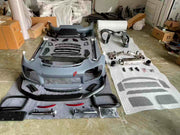 CONVERSION UPGRADE BODY KIT for PORSCHE 911 991.1 991.2 CARRERA NARROW BODY 2011 - 2020 upgrade to GT2RS

Set includes:

Front Lip
Front Bumper Assembly
Front Fenders with Air Vents
Side Skirts

Carbon Hood
Carbon Trunk
Rear Bumper
Exhaust Catback

Material: Plastic