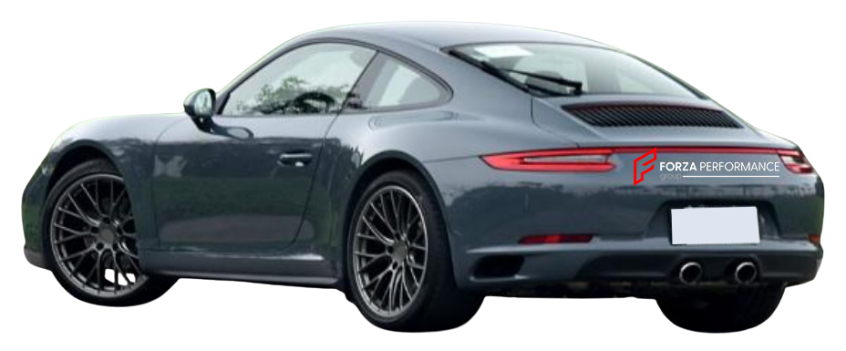 CONVERSION UPGRADE BODY KIT for PORSCHE CARRERA 911 991.1 2012 - 2019 upgrade to CARRERA 991.2

Set includes:

Front Bumper Assembly
Taillights
Rear Bumper
Rear Diffuser (Two options available)


Material: Plastic PP

Note: Rear bumper not fit for wide-version cars. Professional installation is required.


CONTACT US FOR PRICING.

Why “Contact Us for Pricing”?

We don’t display fixed prices because our goal is to offer you the most competitive deal possible. Product costs often decrease over time, and by re