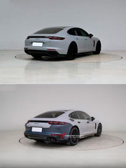CONVERSION UPGRADE BODY KIT for PORSCHE PANAMERA 971 2016 - 2024 upgrade to 976 2024+

Set includes:

Front Bumper Assembly

Side Skirts

Rear Bumper
Rear Diffuser


Material: Plastic