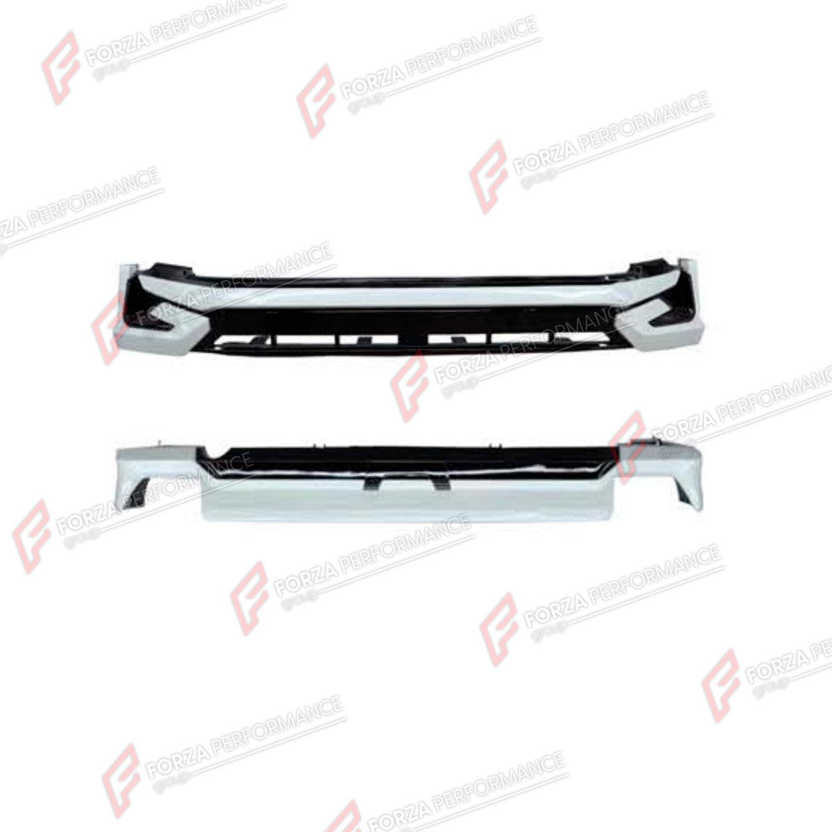 CONVERSION UPGRADE BODY KIT for TOYOTA LAND CRUISER PRADO 150 FACELIFT 2017 - 2024

Set includes:
Front Bumper Assembly
Rear Bumper Assembly

Material: Plastic

NOTE: Professional installation is required.