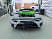 CONVERSION UPGRADE CARBON BODY KIT for LAMBORGHINI HURACAN LP580 LP610 2014 - 2019 SPYDER upgrade to HURACAN STO LP 640

Set includes:
Front Lip
Front Bumper
Front Trunk with Air Inlets
Front Hood / Bonnet
Front Fenders
Front Fender Air Vents
Side Skirts

Rear Wing Spoiler
Rear Bumper
Exhaus System
Door Panels (for extra cost)
Side Mirror Covers (for extra cost)


Material: Dry Carbon + Fiberglass