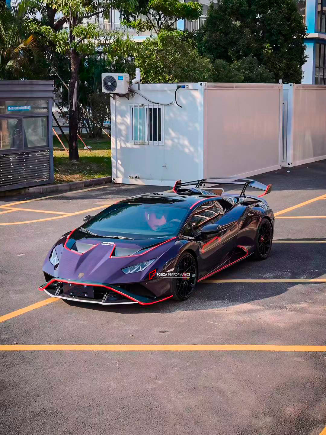 CONVERSION UPGRADE CARBON BODY KIT for LAMBORGHINI HURACAN LP580 LP610