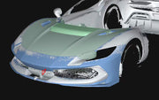 CONVERSION UPGRADE CARBON FRONT BUMPER for FERRARI 296 GTS GTB upgrade to SPECIALE

Set includes:

Front Bumper

Material: Carbon Fiber

Note: Professional installation is required.

Contact us for pricing