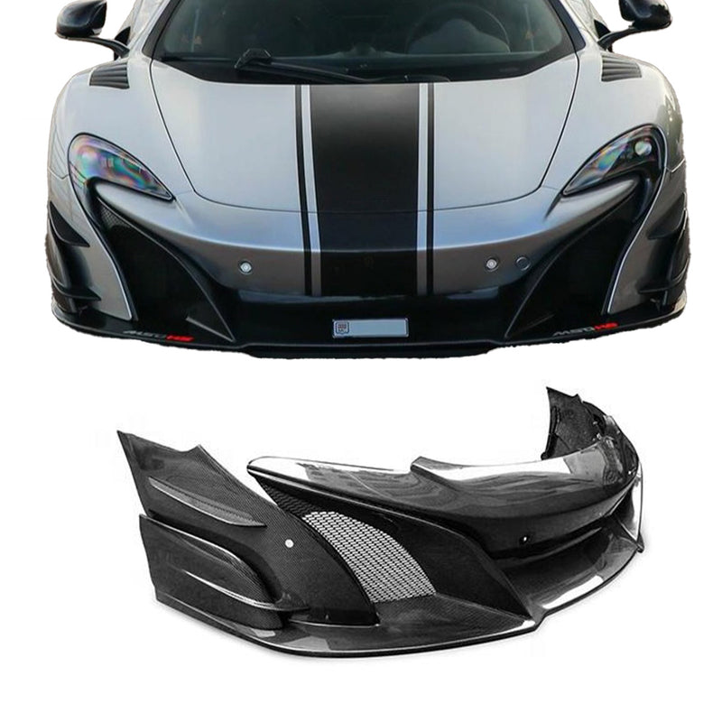 CONVERSION UPGRADE CARBON FRONT BUMPER for MCLAREN MP4-12C 625C 650S 675LT upgrade to 688 MSO HS