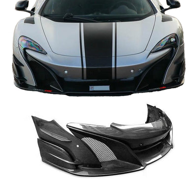 CONVERSION UPGRADE CARBON FRONT BUMPER for MCLAREN MP4-12C 625C 650S 675LT upgrade to 688 MSO HS