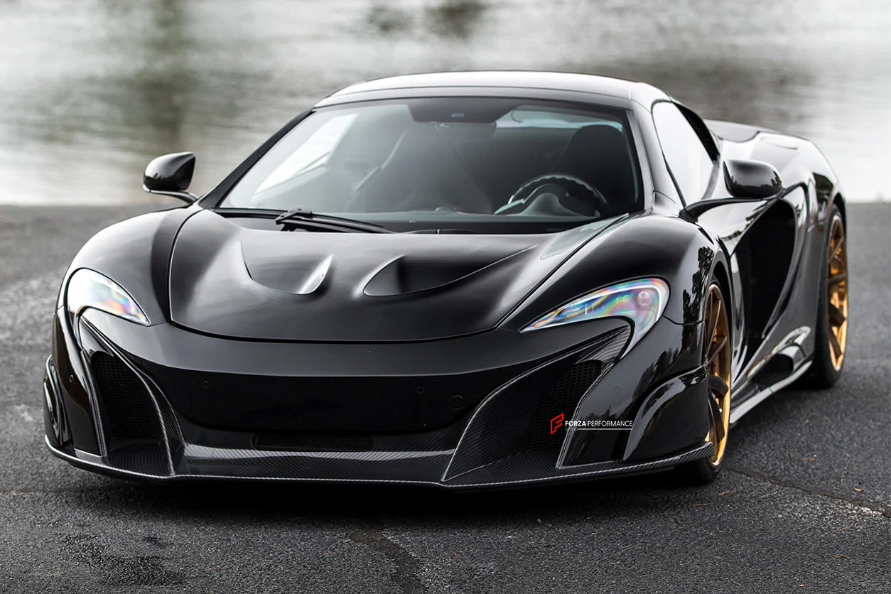 CONVERSION UPGRADE CARBON FRONT BUMPER for MCLAREN MP4-12C 625C 650S upgrade to 675LT