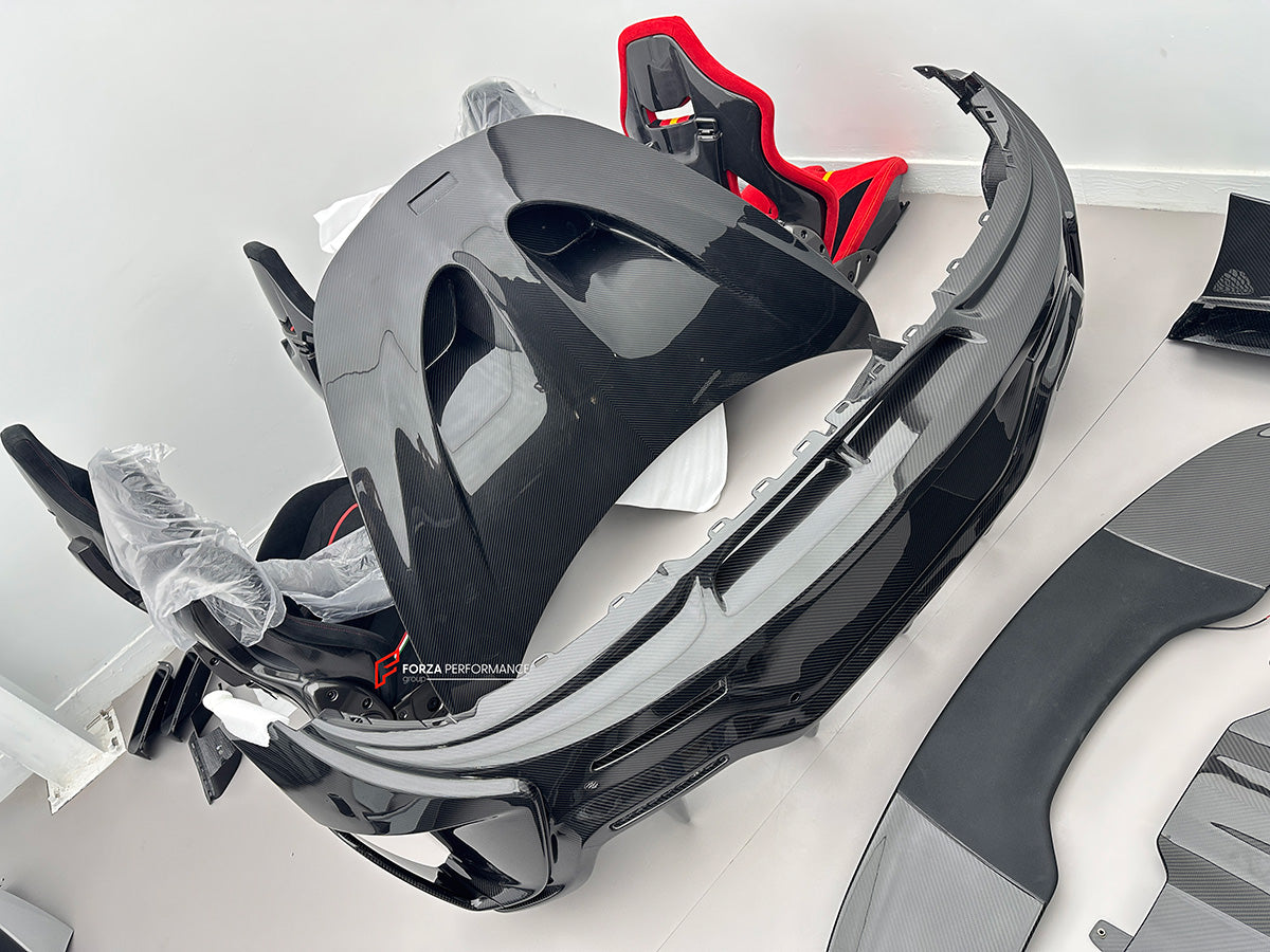 CONVERSION UPGRADE CARBON BODY KIT for MCLAREN 570S 540C upgrade to 600LT

Set Include:

Front Bumper

Front Hood / Bonnet
Side Skirts
Rear Engine Cover

Rear Spoiler
Rear Bumper

Exhaust Catback Bypass

Material: Carbon Fiber

CONTACT US FOR PRICING

Note: Professional installation is required.

Payment ►
Visa

Mastercard

PayPal with a credit card (add 4.4% at checkout)
Payoneer
Cryptocurrency
Shipment ►
By express DHL/UPS/TNT/FedEx
To the local international airport
Special line by air
Special line by th