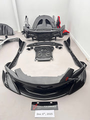 CONVERSION UPGRADE CARBON BODY KIT for MCLAREN 570S 540C upgrade to 600LT

Set Include:

Front Bumper

Front Hood / Bonnet
Side Skirts
Rear Engine Cover

Rear Spoiler
Rear Bumper

Exhaust Catback Bypass

Material: Carbon Fiber

CONTACT US FOR PRICING

Note: Professional installation is required.

Payment ►
Visa

Mastercard

PayPal with a credit card (add 4.4% at checkout)
Payoneer
Cryptocurrency
Shipment ►
By express DHL/UPS/TNT/FedEx
To the local international airport
Special line by air
Special line by th