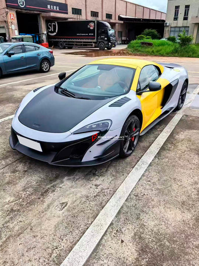 CONVERSION UPGRADE DRY CARBON BODY KIT for MCLAREN MP4-12C 625C 650S SPIDER upgrade to 675LT MSO HS