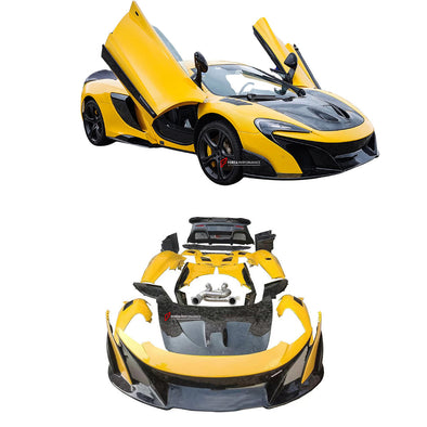 CONVERSION UPGRADE DRY CARBON BODY KIT for MCLAREN MP4-12C 625C 650S upgrade to 675LT