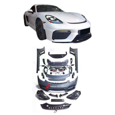 CONVERSION UPGRADE FACELIFT OLD TO NEW BODY KIT for PORSCHE 718 981 2012-2016 CAYMAN BOXSTER UPGRADE TO 982 2017-2024
