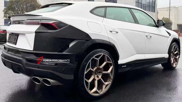 CONVERSION UPGRADE  FACELIFT OLD TO NEW PLASTIC AND DRY CARBON BODY KIT FOR LAMBORGHINI URUS 2018-2022 UPGRADE TO PERFORMANTE 2023 STYLE