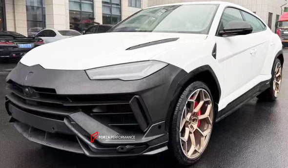 CONVERSION UPGRADE  FACELIFT OLD TO NEW PLASTIC AND DRY CARBON BODY KIT FOR LAMBORGHINI URUS 2018-2022 UPGRADE TO PERFORMANTE 2023 STYLE