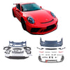CONVERSION UPGRADE BODY KIT for PORSCHE 911 CARRERA 991.1 2011 - 2017 to 991.2 GT3

Set includes:

Front Bumper Assembly&nbsp;
Rear Bumper Assembly
Rear Diffuser


Material: Plastic

NOTE: Professional installation is required. Factory LED DRL must be reused

CONTACT US FOR PRICING