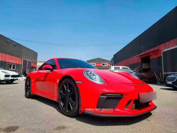 CONVERSION UPGRADE FACELIFT BODY KIT for PORSCHE 911 CARRERA 991.1 2012 - 2019 to 991.2 GT3 STYLE

Set includes:

Front Bumper Assembly
Rear Bumper Assembly

Material: Plastic

NOTE: Professional installation is required. Factory LED DRL must be reused