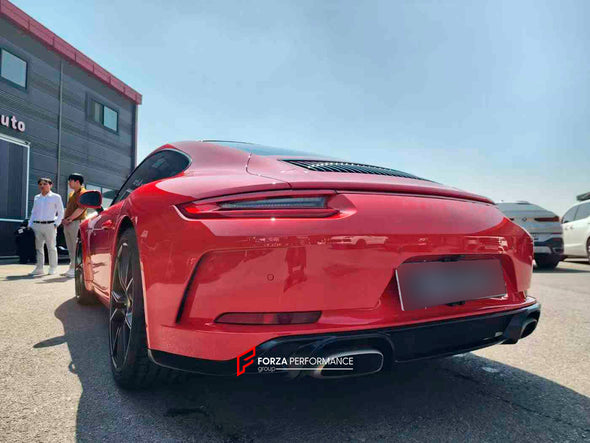 CONVERSION UPGRADE FACELIFT BODY KIT for PORSCHE 911 CARRERA 991.1 2012 - 2019 to 991.2 GT3 STYLE

Set includes:

Front Bumper Assembly
Rear Bumper Assembly

Material: Plastic

NOTE: Professional installation is required. Factory LED DRL must be reused
