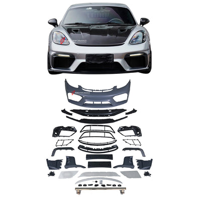 CONVERSION UPGRADE FRONT BUMPER KIT for PORSCHE 718 982 GT4 2016+ UPGRADE to GT4RS


Set includes:
Front Lip
Front Bumper Assembly



Material: Plastic

Note: Professional installation is required.