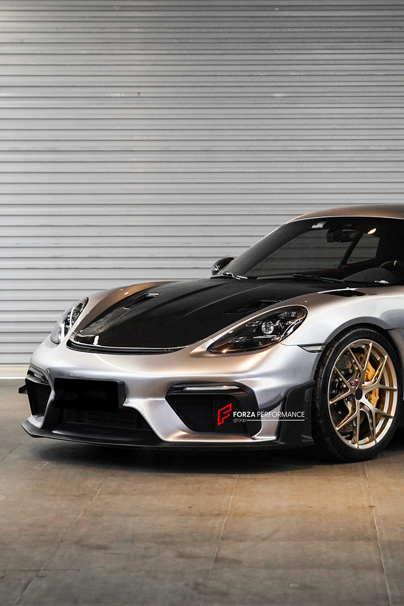 CONVERSION UPGRADE FRONT BUMPER KIT for PORSCHE 718 982 GT4 2016+ UPGRADE to GT4RS


Set includes:
Front Lip
Front Bumper Assembly



Material: Plastic

Note: Professional installation is required.