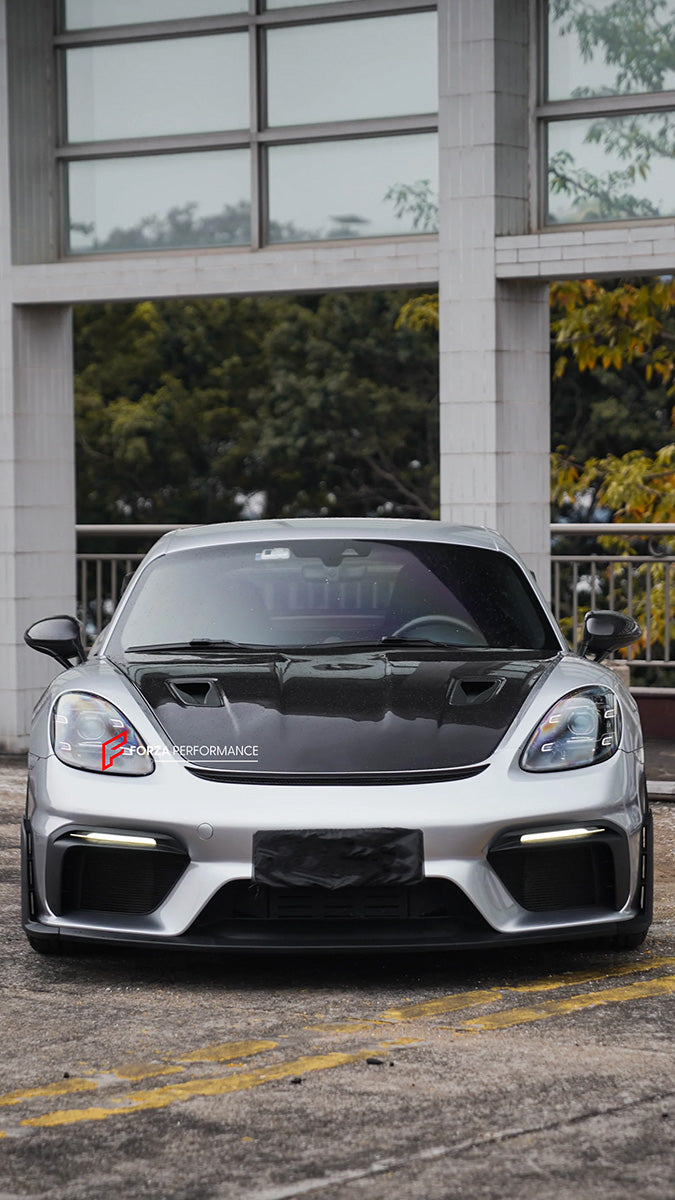 CONVERSION UPGRADE FRONT BUMPER KIT for PORSCHE 718 982 GT4 2016+ UPGRADE to GT4RS


Set includes:
Front Lip
Front Bumper Assembly



Material: Plastic

Note: Professional installation is required.