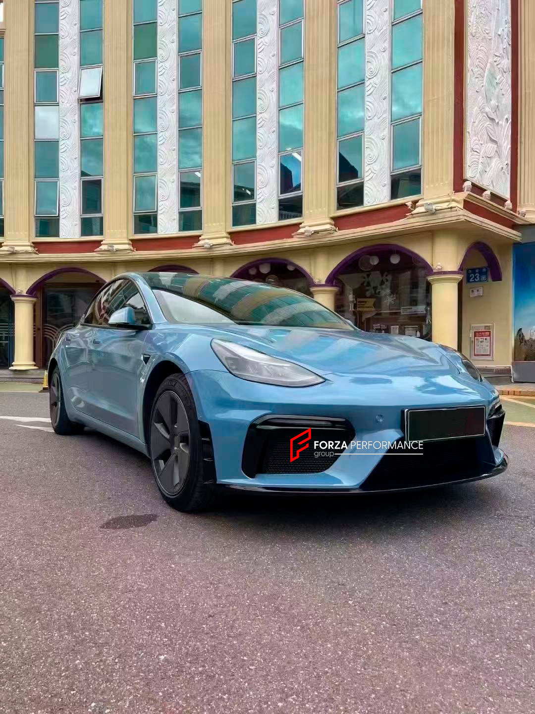 CONVERSION UPGRADE FRONT BUMPER KIT for TESLA MODEL 3 2017 - 2023 upgrade to 718 982 GT4

Set includes:

Front Bumper Assembly


Material: Plastic

NOTE: Professional installation is required.