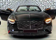 CONVERSION UPGRADE FRONT GRILLE KIT for BENTLEY CONTINENTAL GT GTC 2024+ upgrade to MULLINER

Set includes:

Center Lower Grille
Side Mesh Grille
Grille

Note: Professional installation is required.
