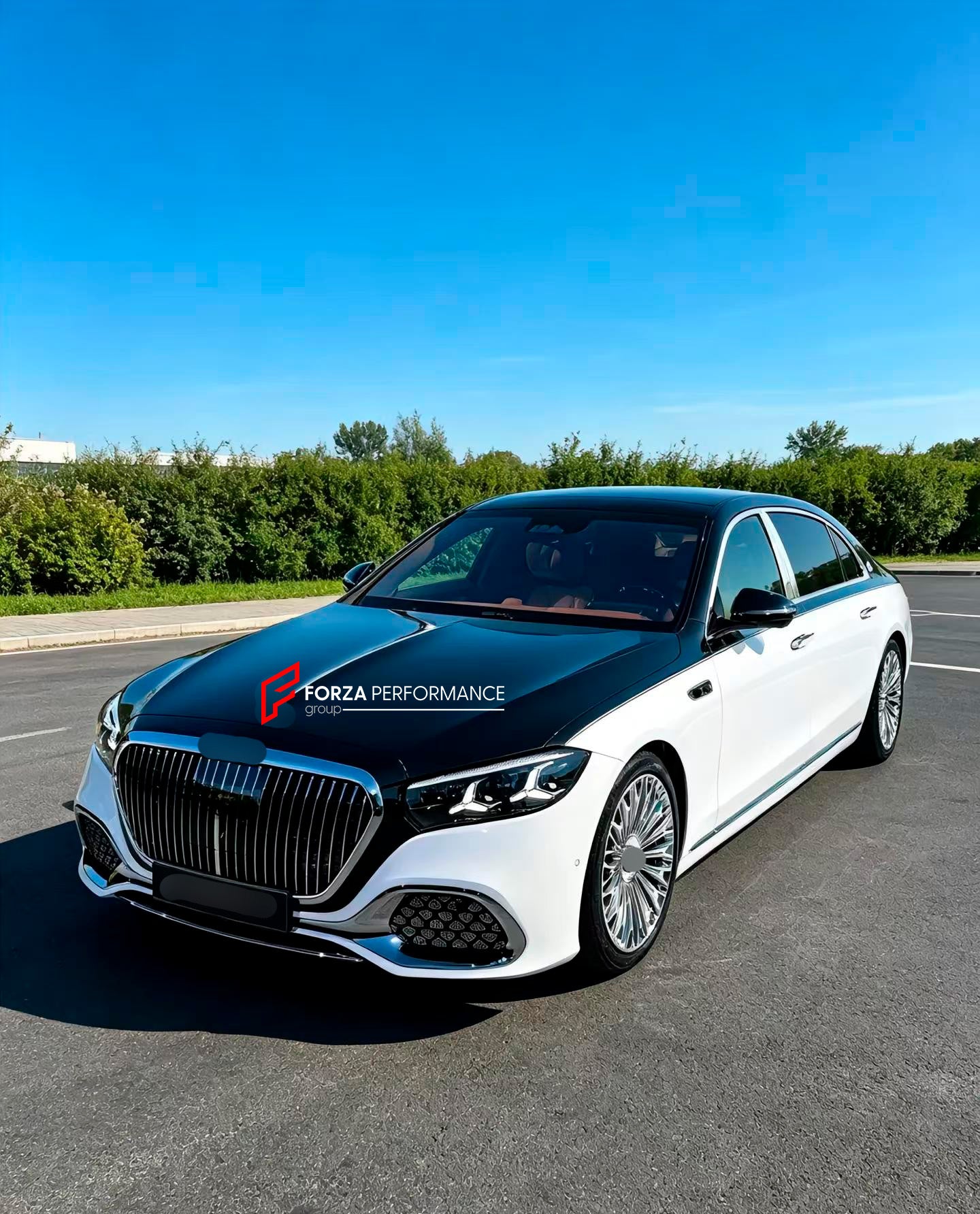 CONVERSION W223 2027 FACELIFT BODY KIT FOR MERCEDES-BENZ S-CLASS S400 S500 S580 S63 AMG W223 2020 - 2025