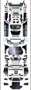 CONVERSION W223 MAYBACH BODY KIT for MERCEDES BENZ S CLASS W222 2014 - 2020
Set includes:

Front Bumper
Front Grille (Maybach Vertical style)
Hood Bonnet
Front Fenders
Headlights
Rear Bumper
Rear Diffuser
Taillights
Trunk Lid
Mirror Caps
Exhaust Tips
Material: Plastic

NOTE: Professional installation is required.