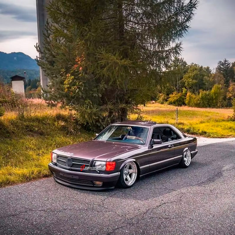 CONVERSION WIDE BODY KIT for MERCEDES BENZ 380SEC 420SEC 500SEC 560SEC W126 1979 - 1991 upgrade to WIDE BODY 560SEC AMG

Set includes:

Front Bumper
Front Fenders
Side Skirts
Rear Quarter Panels

Rear Bumper

Material: Fiberglass

NOTE: Professional installation is required.

CONTACT US FOR PRICING

Why “Contact Us for Pricing”?

We don’t display fixed prices because our goal is to offer you the most competitive deal possible. Product costs often decrease over time, and by requesting a quote, you’ll receive