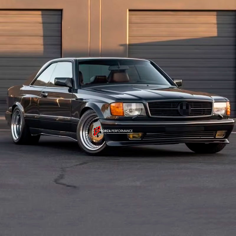 CONVERSION WIDE BODY KIT for MERCEDES BENZ 380SEC 420SEC 500SEC 560SEC W126 1979 - 1991 upgrade to WIDE BODY 560SEC AMG

Set includes:

Front Bumper
Front Fenders
Side Skirts
Rear Quarter Panels

Rear Bumper

Material: Fiberglass

NOTE: Professional installation is required.

CONTACT US FOR PRICING

Why “Contact Us for Pricing”?

We don’t display fixed prices because our goal is to offer you the most competitive deal possible. Product costs often decrease over time, and by requesting a quote, you’ll receive