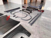 CONVERSION UPGRADE FACELIFT OLD TO NEW BODY KIT for BMW X3 F25 2011 - 2017 to X3M F97 LCI
Set includes:

Front Bumper
Grille
Headlights
Hood
Front Fenders
Fender Flares
Side Skirts
Tail Lights
Rear Bumper
Rear Diffuser
Exhaust Tips
Material: Plastic

NOTE: Professional installation is required.