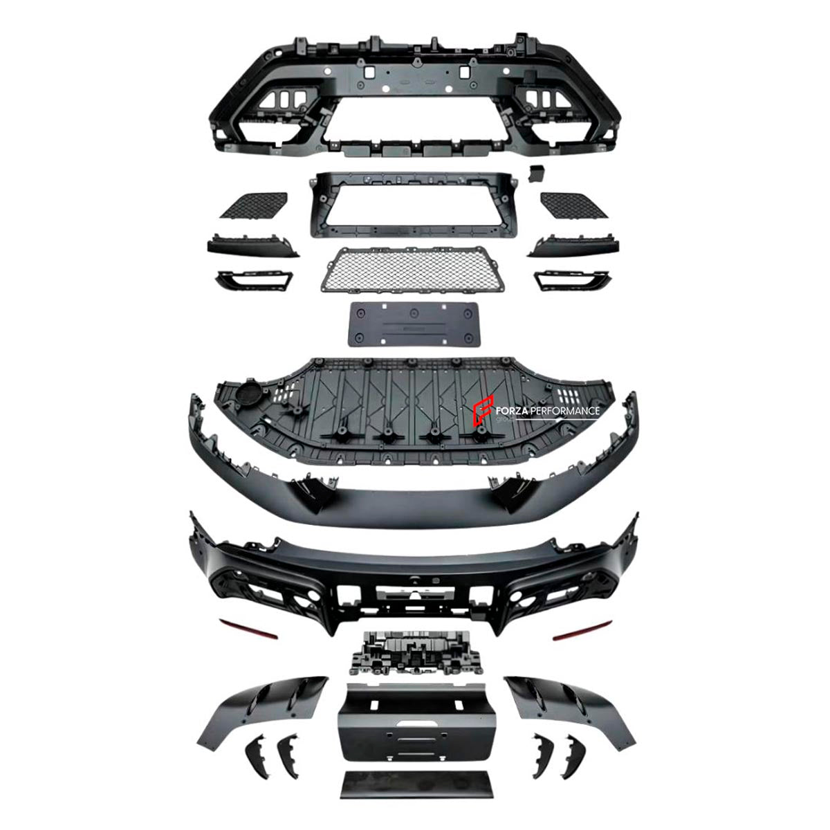 CONVERSION UPGRADE FACELIFT OLD TO NEW BODY KIT for XIAOMI YU7 2025+ to YU7 GT
Set includes:

Front Lip
Front Skid Plate
Front Grille
License Plate
Front Air Intake Trims
Front Bumper Assembly
Rear Bumper Assembly
Rear Diffuser
Material: Plastic

NOTE: Professional installation is required.
