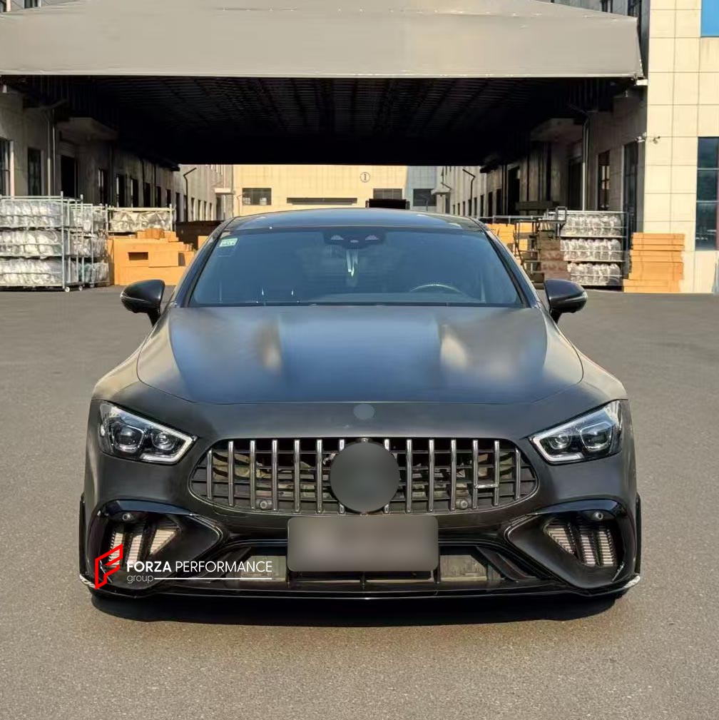 CONVERSION UPGRADE BODY KIT for MERCEDES-BENZ X290 GT43 GT50 2018+ upgrade to X290 GT53 GT63 2018+



Set includes:

Front Bumper Assembly

Front Lip
Front Bumper Air Inlets
Rear Bumper Assembly
Rear Diffuser
Exhaust Tips

Material: Plastic

NOTE: Professional installation is required