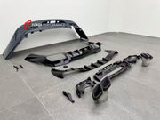 CONVERSION UPGRADE BODY KIT for MERCEDES-BENZ X290 GT43 GT50 2018+ upgrade to X290 GT53 GT63 2018+



Set includes:

Front Bumper Assembly

Front Lip
Front Bumper Air Inlets
Rear Bumper Assembly
Rear Diffuser
Exhaust Tips

Material: Plastic

NOTE: Professional installation is required