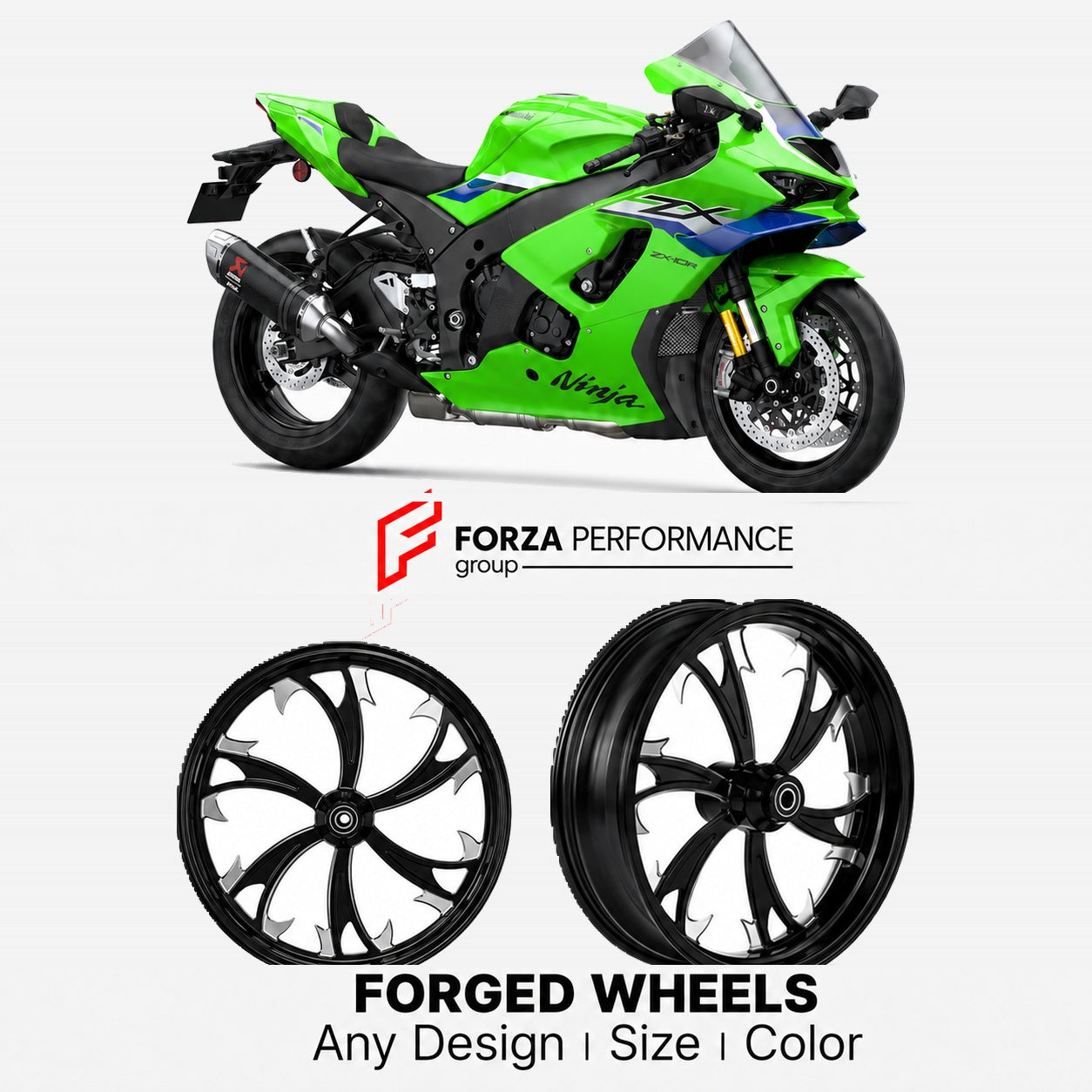 CUSTOM FORGED WHEELS RIMS for KAWASAKI ZX-10R