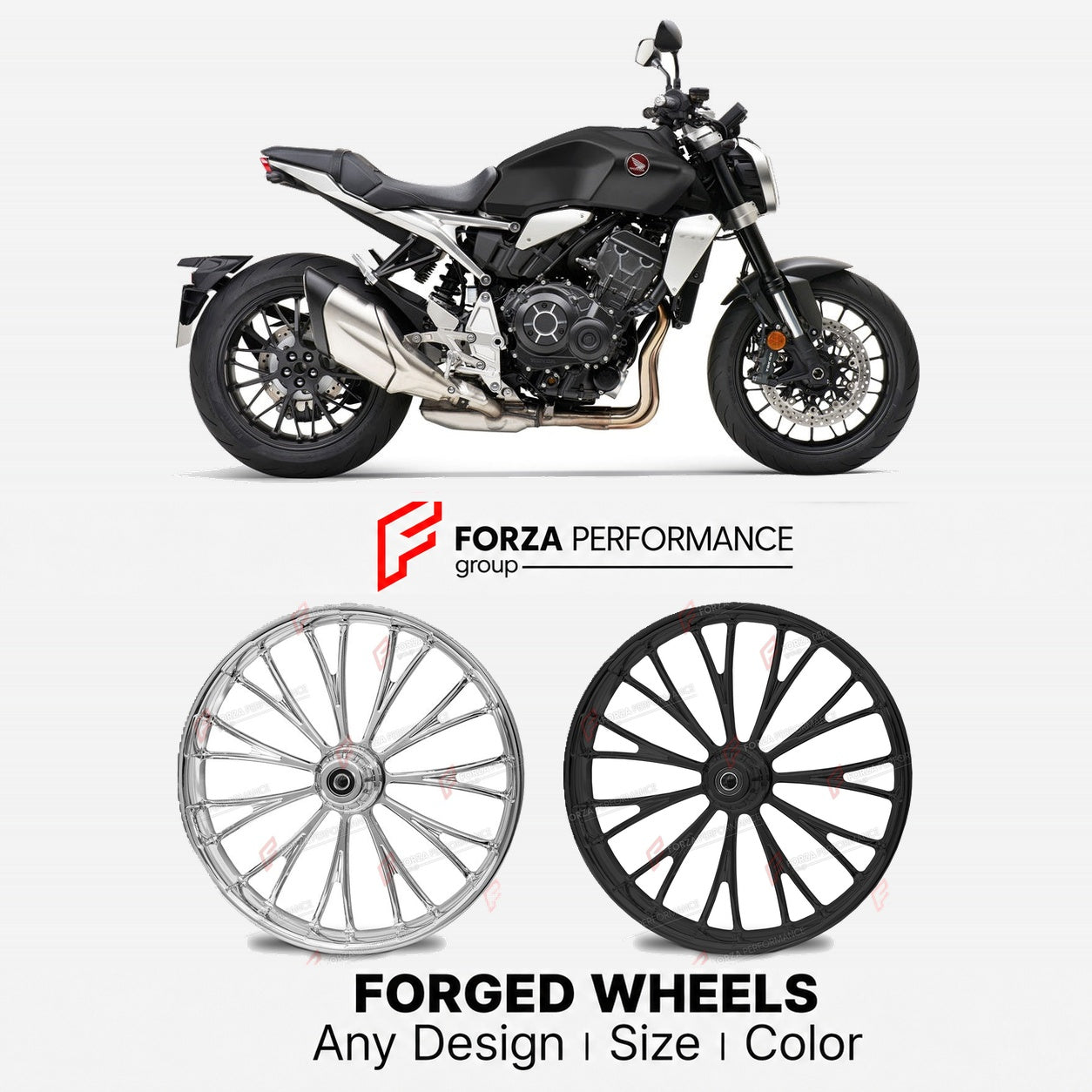 CUSTOM FORGED WHEELS RIMS for HONDA CB1000R