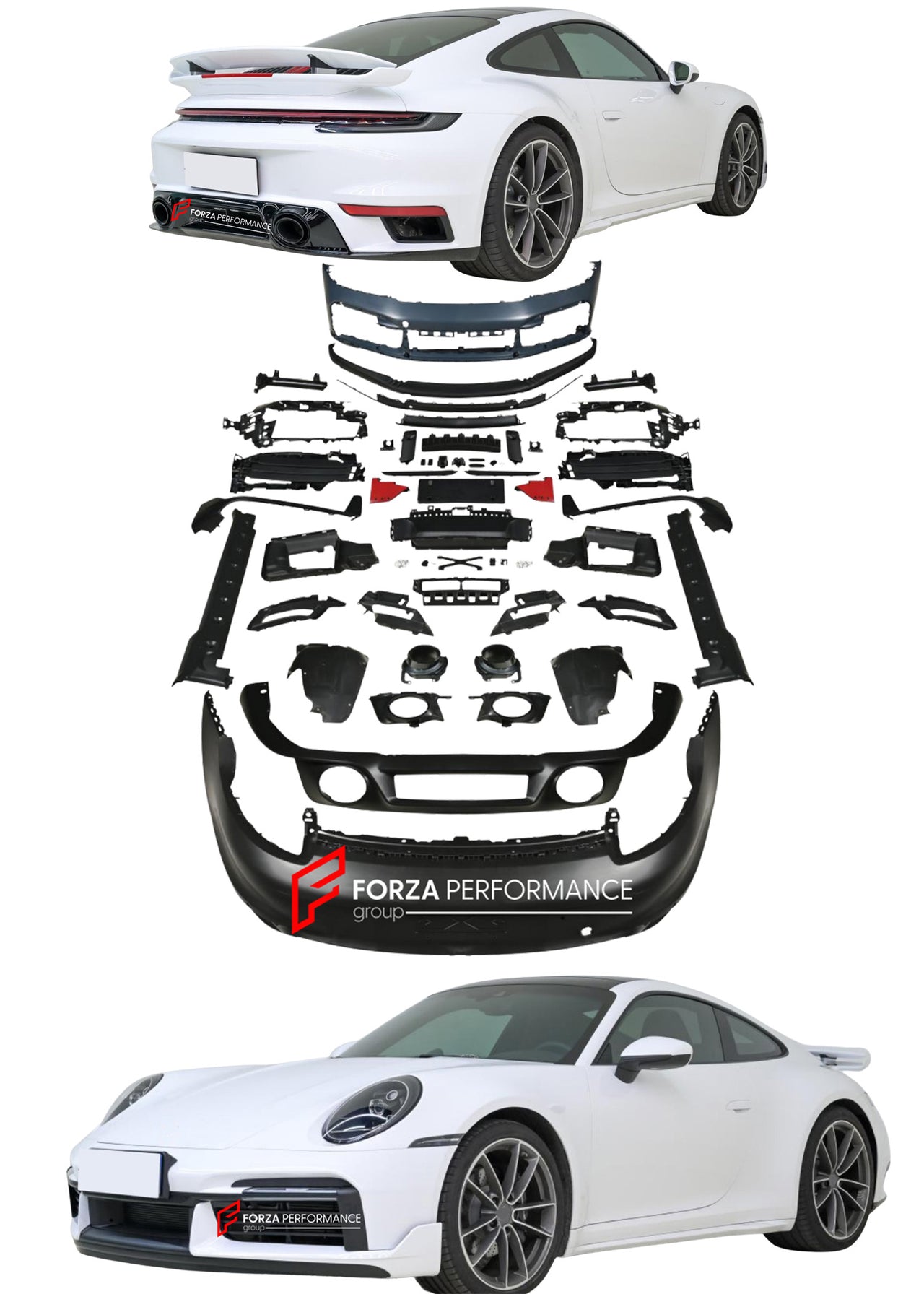 CONVERSION UPGRADE BODY KIT for PORSCHE CARRERA 912 upgrade to TURBO SD

Set includes:&nbsp;

Front Bumper Assembly
Front Lip
Rear Bumper Assembly
Side Skirts
Exhaust Tips

Material: Plastic PP

Note: Separate Convertible or Hardtop. Spoiler only fit for Hardtop.&nbsp;Professional installation is required.


CONTACT US FOR PRICING.

Why “Contact Us for Pricing”?

We don’t display fixed prices because our goal is to offer you the most competitive deal possible. Product costs often decrease over time, and by 