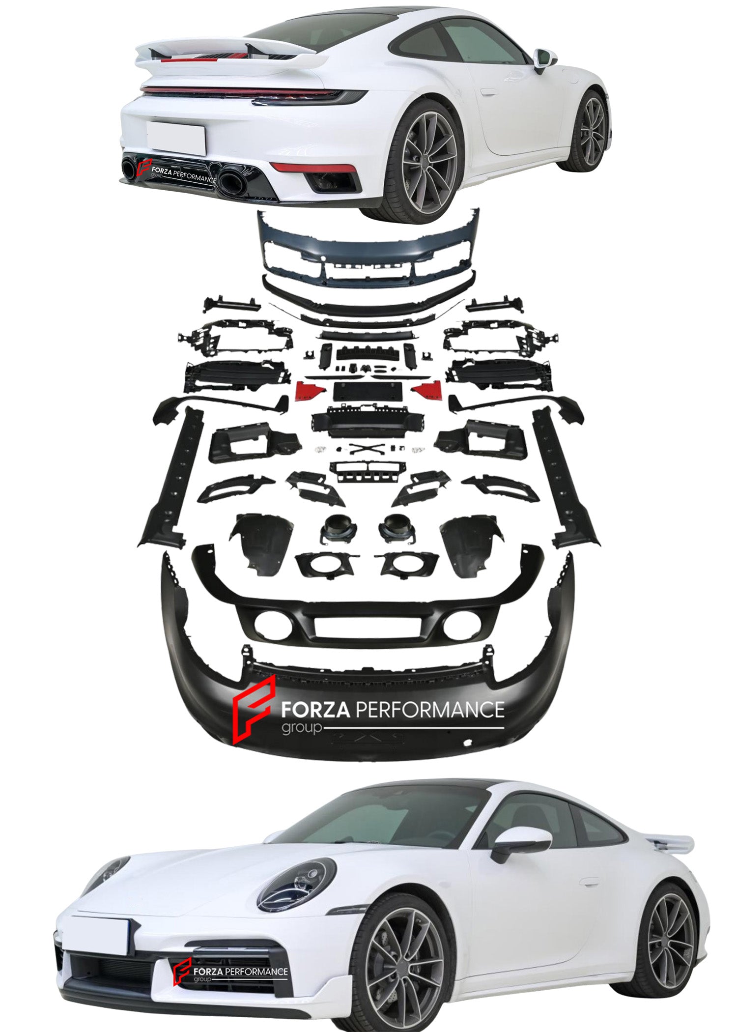 CONVERSION UPGRADE BODY KIT for PORSCHE CARRERA 912 upgrade to TURBO SD

Set includes:&nbsp;

Front Bumper Assembly
Front Lip
Rear Bumper Assembly
Side Skirts
Exhaust Tips

Material: Plastic PP

Note: Separate Convertible or Hardtop. Spoiler only fit for Hardtop.&nbsp;Professional installation is required.


CONTACT US FOR PRICING.

Why “Contact Us for Pricing”?

We don’t display fixed prices because our goal is to offer you the most competitive deal possible. Product costs often decrease over time, and by 