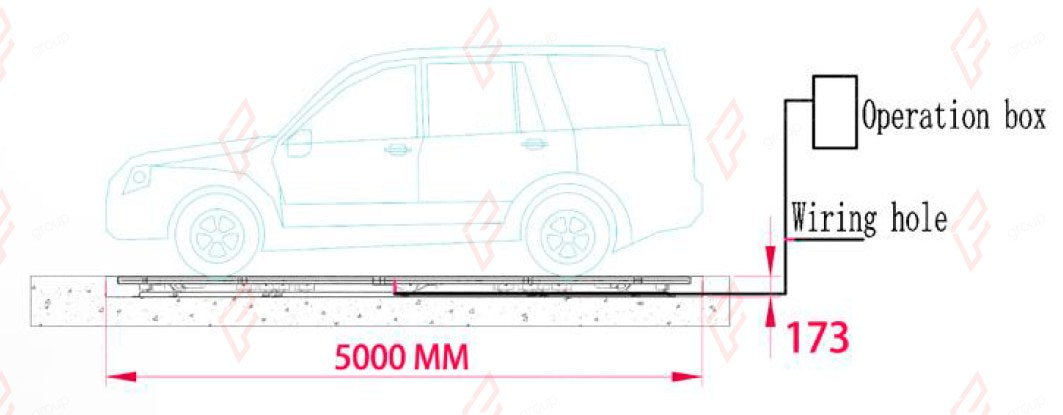 CTT Car Turntable - 360° Vehicle Turntable, up to 10,000 kg - elevador de coches / monte-voiture
