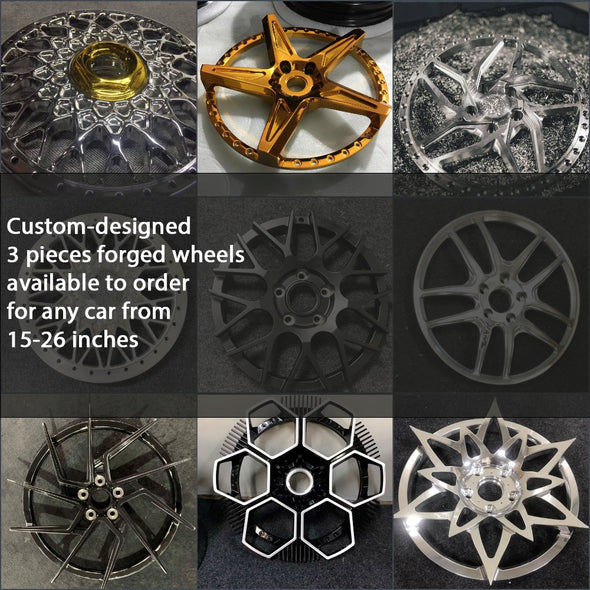 FORGED WHEELS UF 161 for ALL MODELS