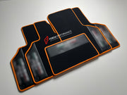 CUSTOM FLOOR MATS CARPETS for LAMBORGHINI GALLARDO LEATHER NYLON VELOUR ALCANTARA