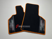 CUSTOM FLOOR MATS CARPETS for LAMBORGHINI GALLARDO LEATHER NYLON VELOUR ALCANTARA