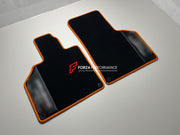 CUSTOM FLOOR MATS CARPETS for LAMBORGHINI GALLARDO LEATHER NYLON VELOUR ALCANTARA