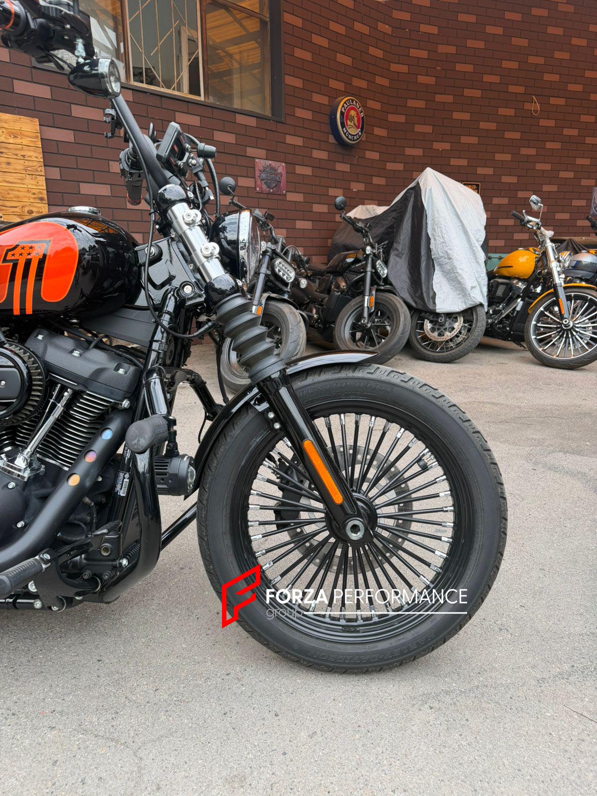 CUSTOM FORGED MOTORCYCLE WHEELS RIMS for HARLEY DAVIDSON FXDRS 114 2019 - 2021