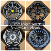 Custom Forged Wheels for Any Car in Albania | Rrota të Falsifikuara me porosi Për Çdo Makinë Në Shqipëri