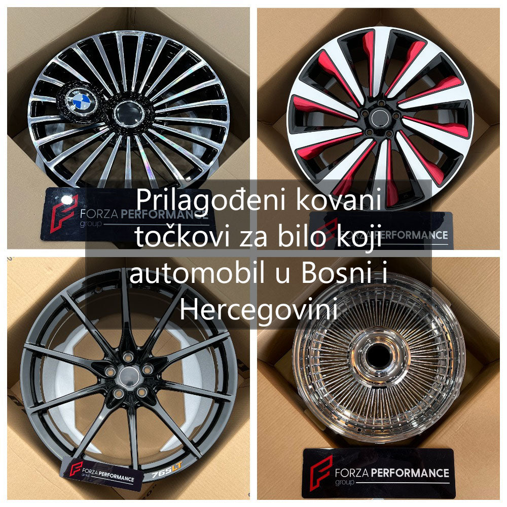 Custom Forged Wheels for Any Car in Bosnia and Herzegovina | Prilagođeni kovani točkovi za bilo koji automobil u Bosni i Hercegovini