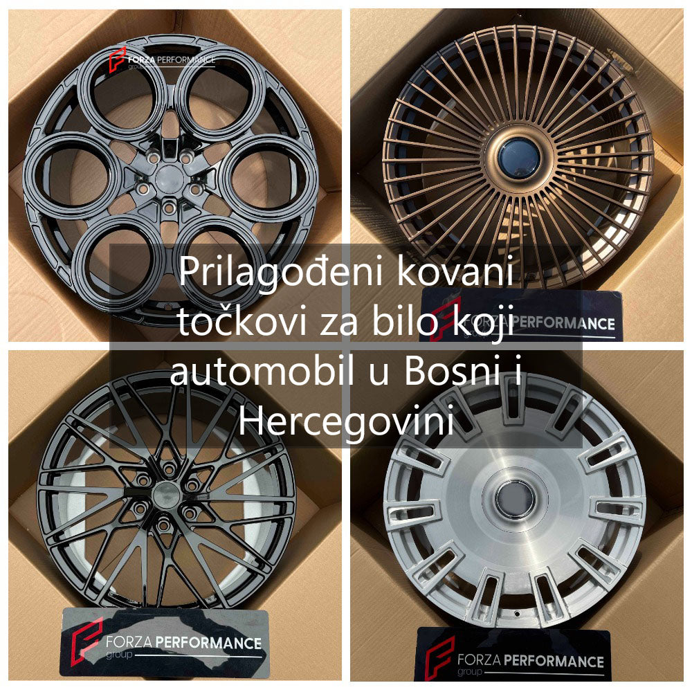 Custom Forged Wheels for Any Car in Bosnia and Herzegovina | Prilagođeni kovani točkovi za bilo koji automobil u Bosni i Hercegovini