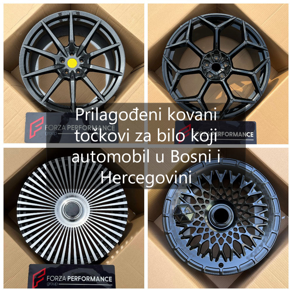 Custom Forged Wheels for Any Car in Bosnia and Herzegovina | Prilagođeni kovani točkovi za bilo koji automobil u Bosni i Hercegovini