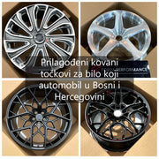 Custom Forged Wheels for Any Car in Bosnia and Herzegovina | Prilagođeni kovani točkovi za bilo koji automobil u Bosni i Hercegovini