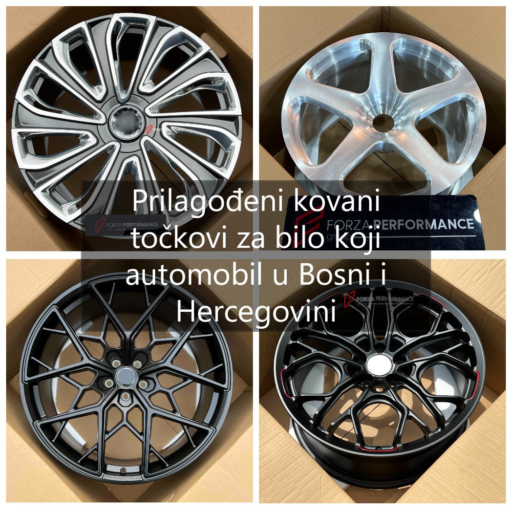 Custom Forged Wheels for Any Car in Bosnia and Herzegovina | Prilagođeni kovani točkovi za bilo koji automobil u Bosni i Hercegovini