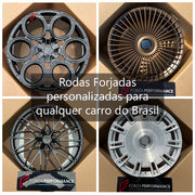 Custom Forged Wheels for Any Car in Brazil | Rodas Forjadas personalizadas para qualquer carro do Brasil